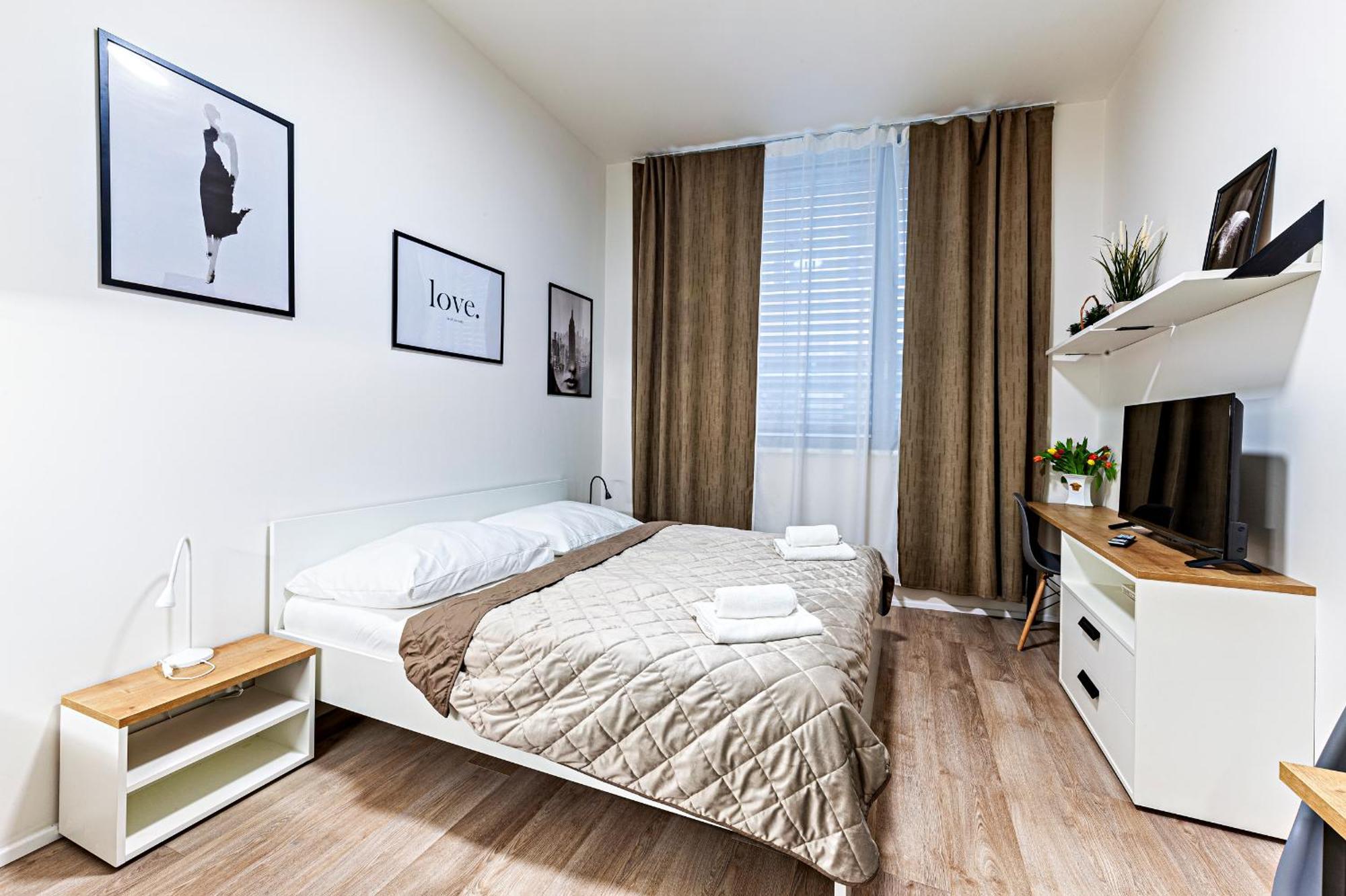Kora Apartments Andel Prága Kültér fotó