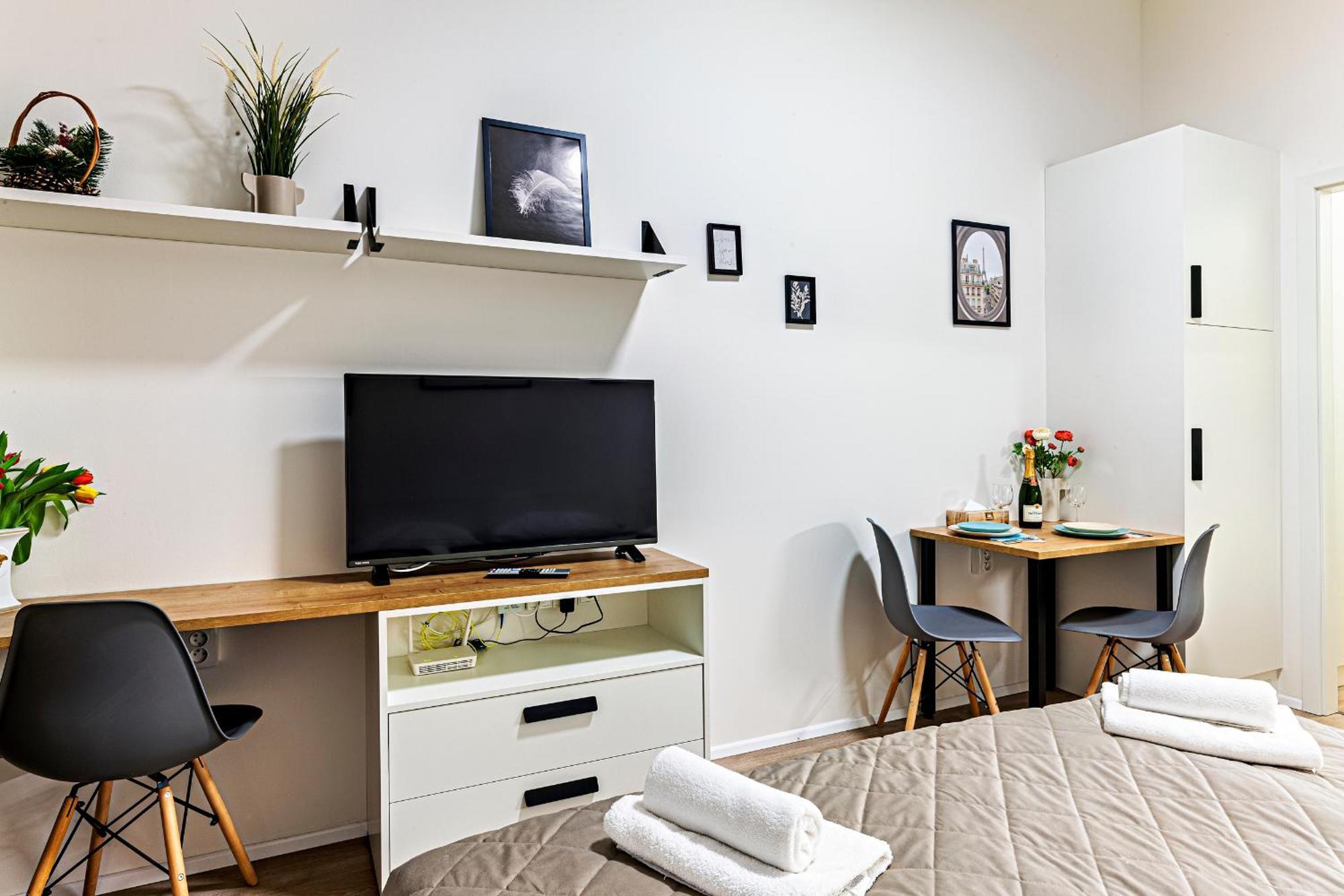 Kora Apartments Andel Prága Kültér fotó