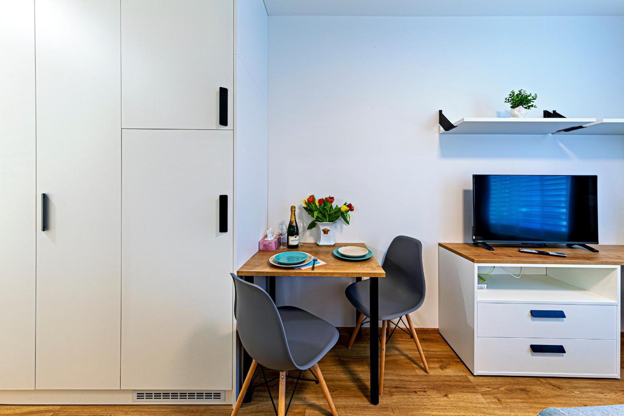 Kora Apartments Andel Prága Kültér fotó