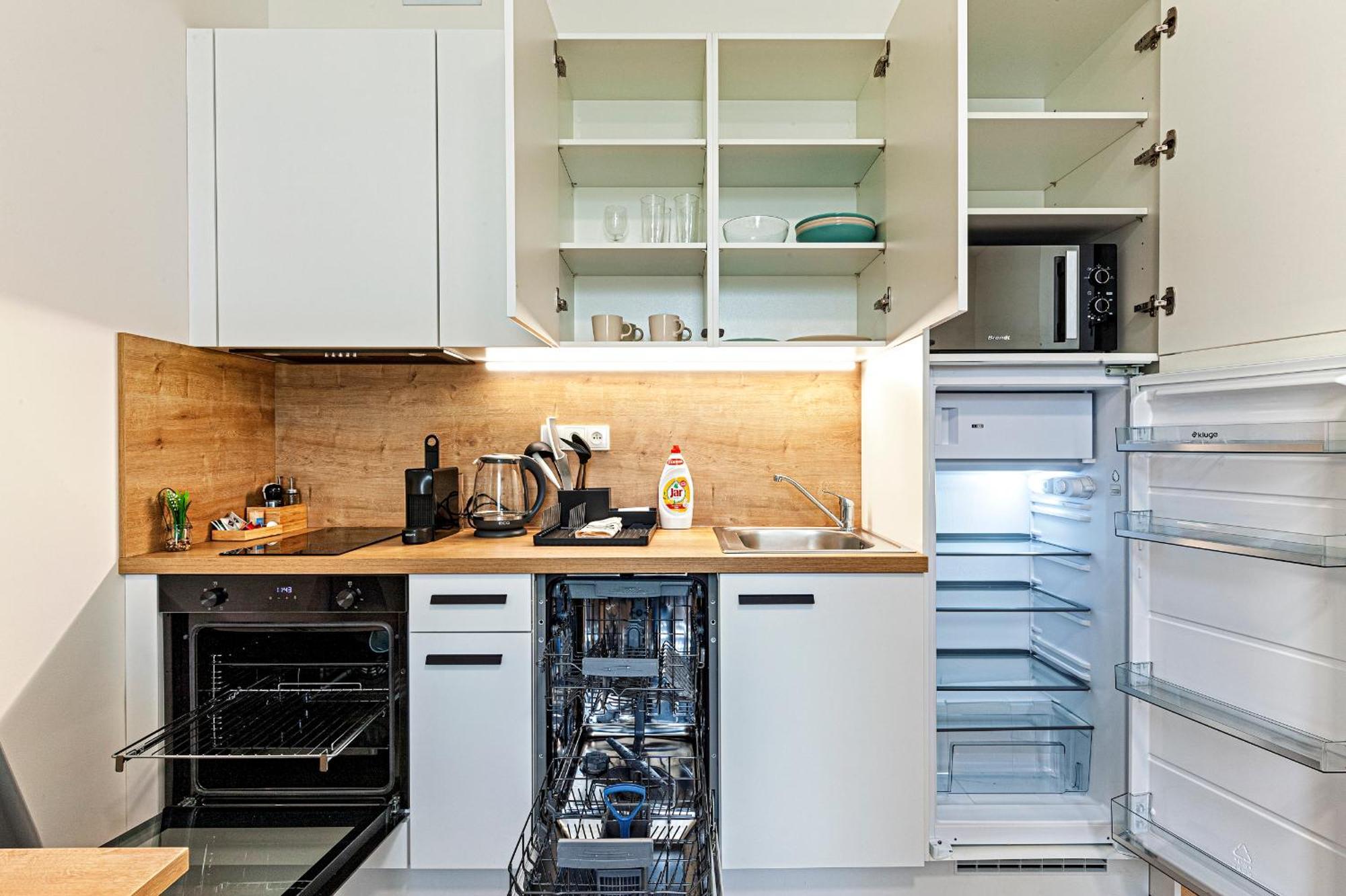 Kora Apartments Andel Prága Kültér fotó
