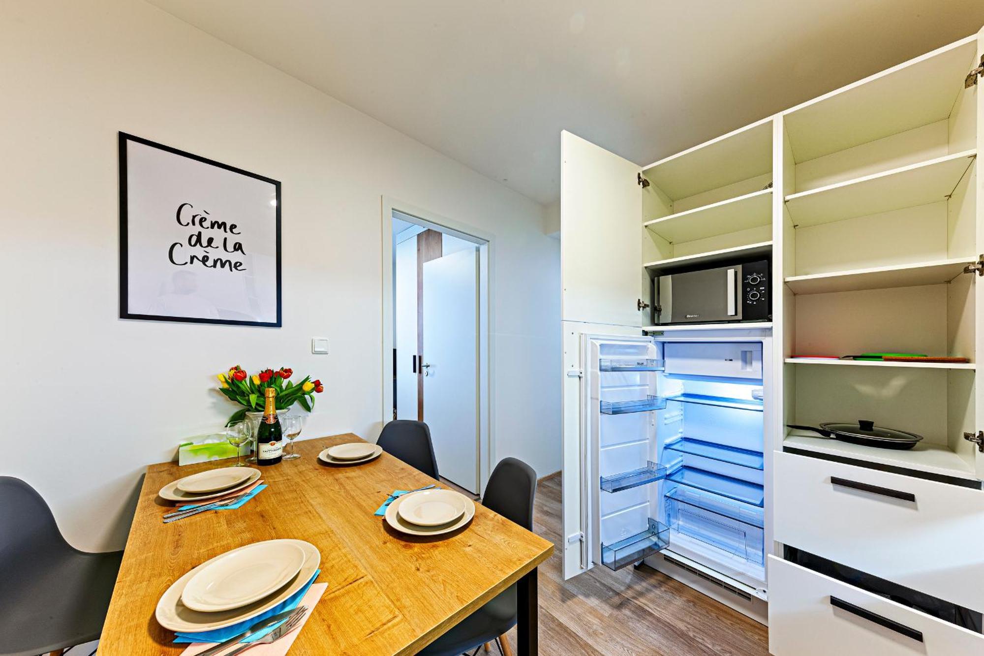 Kora Apartments Andel Prága Kültér fotó