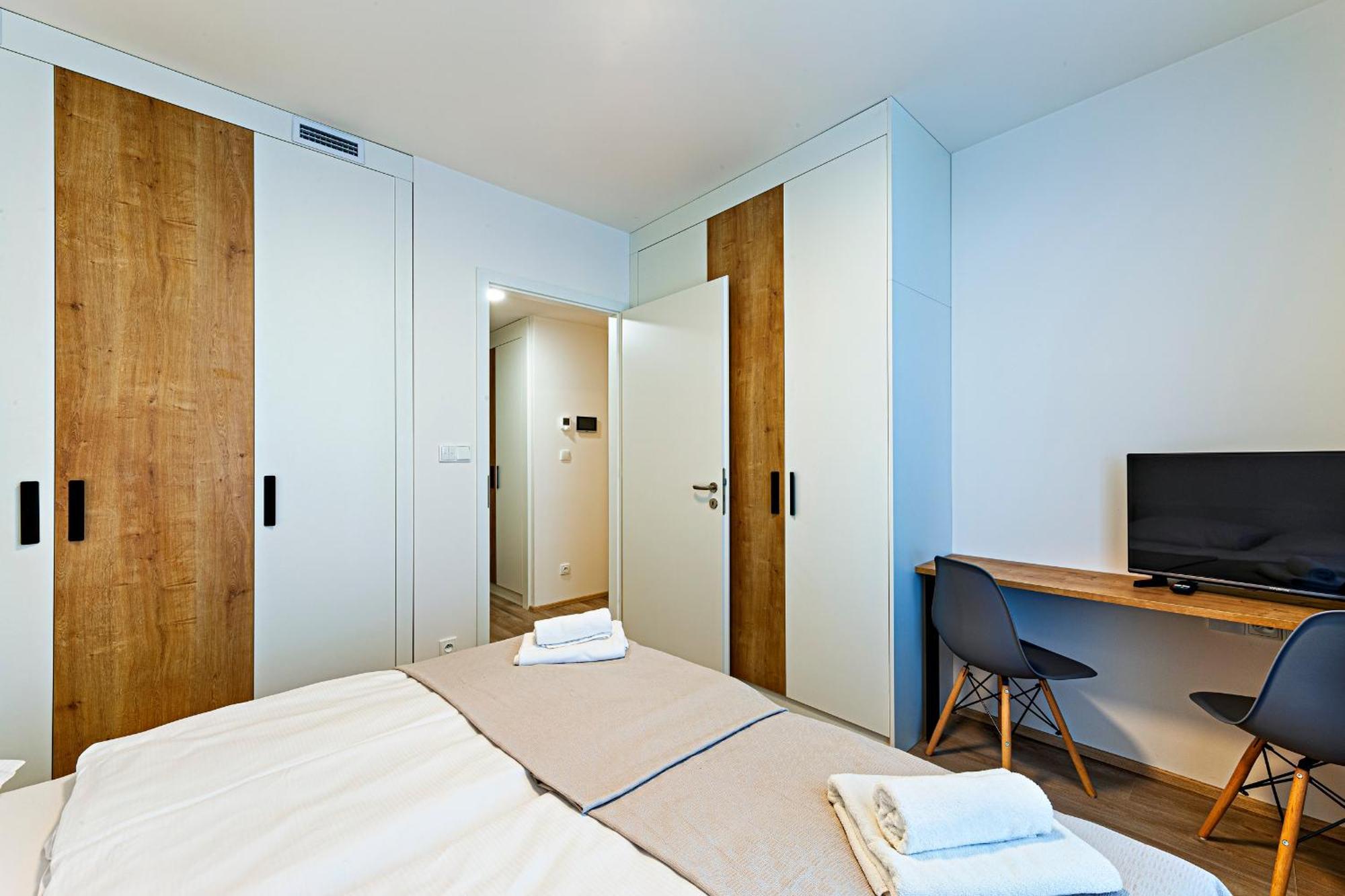 Kora Apartments Andel Prága Kültér fotó