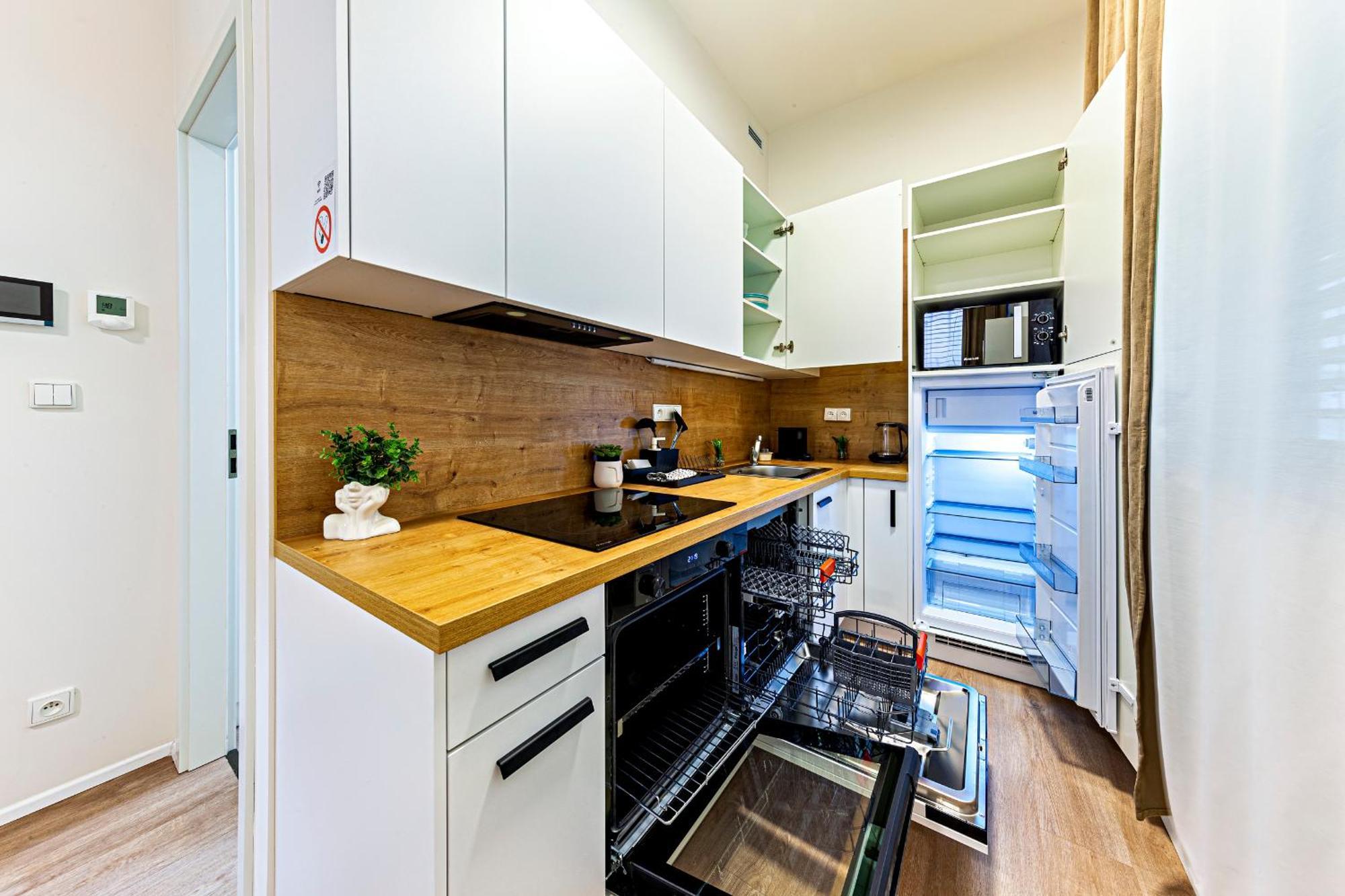 Kora Apartments Andel Prága Kültér fotó
